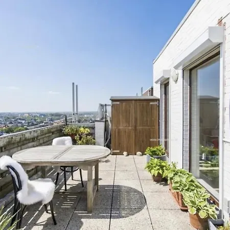 公寓 Penthouse App Met Imposant & Eindeloos Zeezicht *